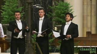 Chanticleer performs Biebls Ave Maria at the Cathedral of St Paul [upl. by Adnolohs]