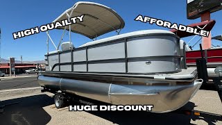 AFFORDABLE PONTOON FOR THE FAMILY SOLD [upl. by Silvia783]