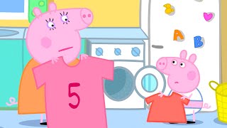 Lavar la ropa de Papá Cerdo  Los cuentos de Peppa la Cerdita [upl. by Dorothea]