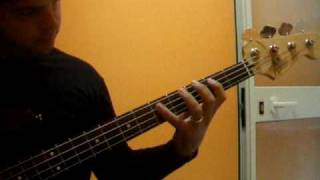 ELETTRIC BASS SCALE DIMINUITE [upl. by Neeoma503]