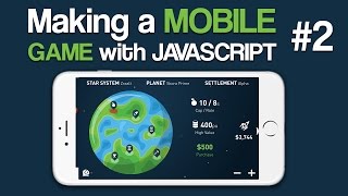 Making a Mobile Game with Javascript  2 Creating PhoneGap Project [upl. by Otrevire]