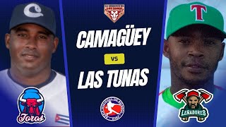 Camagüey vs Las Tunas 3er juego Serie Nacional [upl. by Fernyak241]