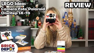 Review LEGO Ideas Camera Foto Polaroid OneStep SX70 21345 [upl. by Engelbert]