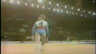 1978 Champions All gymnastics Silvia Hindorff FX [upl. by Amadis]