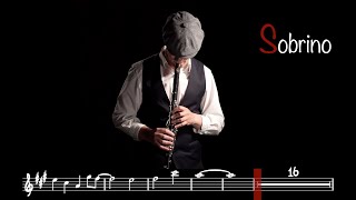 LA VIE EN ROSE  ZAZ  GYPSY JAZZ  SOBRINO CLARINET COVER WITH SHEET MUSIC [upl. by Ginzburg108]