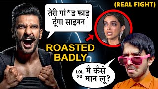 Ranveer Singh ANGRY on Saiman Says  REAL FIGHT [upl. by Ahtnicaj]