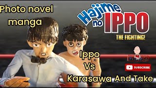 Hajime no ippo old photo novel ppo vs Karasawa e take hajimenoippo はじめの一歩 streetfighter [upl. by Stepha]