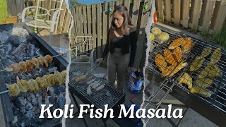 Outdoor Fish BBQ In Canada  Couple Vlog [upl. by Stoneman]