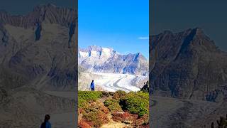 Aletsch Glacier travelandphotography switzerland swissnature mountains swissnature [upl. by Natiha268]