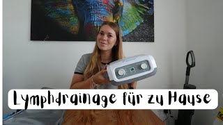 Lymphdrainage für zu Hause 😊 erfahrungsbericht Venen Engel 4 [upl. by Lewellen491]