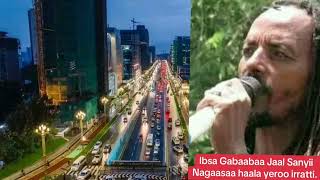 Jaal Sanyii Nagaasaa ibsa gabaabduu oromia WBO BBC Afaan oromoo OMN finfinnee broadcast [upl. by Nyrhtakyram]