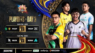 🔴 REBROADCAST  MPL PH S14  ENGLISH  Playoffs Day 3 [upl. by Godderd668]