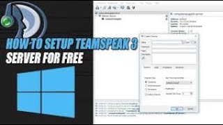 TeamSpeak 3 How To Create Server free 1000 SLOT [upl. by Thorley506]