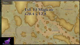 FFXIV Magicite Locations For Krilles Quests [upl. by Gnouhp559]