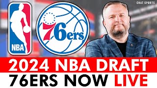 Philadelphia 76ers NBA Draft 2024 LIVE  Round 1 [upl. by Damour755]