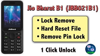 Jio Bharat B1 JBB021B1 Lock Remove  Jio Bharat B1 Hard Reset with GsmRaJA [upl. by Attenweiler]