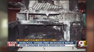 Whirlpool offers free microwave repair [upl. by Leotie]