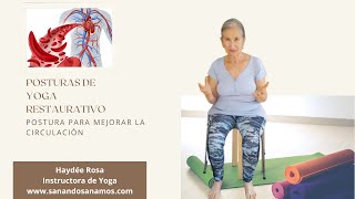 Postura de YOGA  Para mejorar la circulación [upl. by Vins]