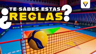 Explico SOLO las que NECESITAS  Reglas del voleibol [upl. by Leona998]