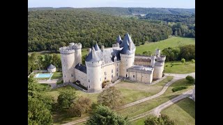 Impressive 15th C chateau hotel with a conference centre [upl. by Aiceila]