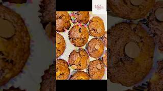 Easyquick Banana chocolate muffins recipelunchbox recipefluffy moist muffins recipe [upl. by Huberman633]