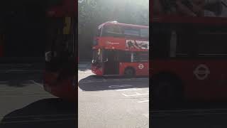 Bus spotting at Walthamstow Central Bus Station part 1 [upl. by Nagiam]