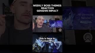 ALLDEVOURING NARWHAL OST GENSHIN IMPACT WEEKLY BOSS THEME REACTION  Victor Nightroad [upl. by Arramat330]