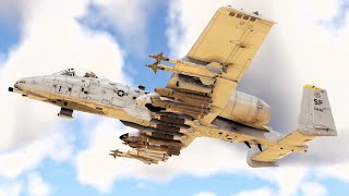 A10C Warthog is Very Strong in Air Sim EC Mode War Thunder [upl. by Cyn840]