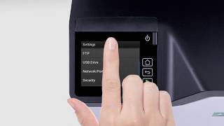 Lexmark—Connecting a mobile device to a printer with 28inch touchscreen display [upl. by Lunt353]