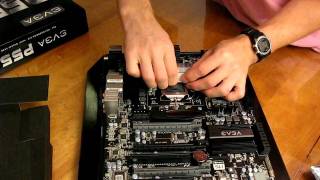 eVGA P55 FTW LGA1156 Core i5 Motherboard Unboxing Linus Tech Tips [upl. by Giorgio172]