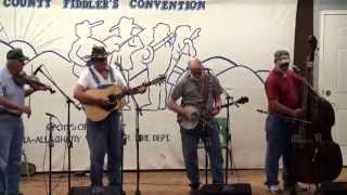 Alleghany Fiddlers Convention  Rabbit in a Log  Flat Gap Ramblers 15 [upl. by Naliorf]