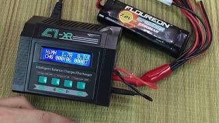 How to Charge a NIMH Battery using  C1 XR  10A AC 100W Charger  Keenstone  EV Peak  SKYRC [upl. by Zeta702]