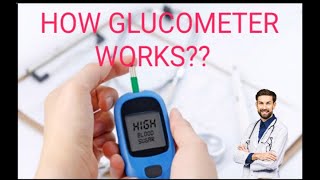 HOW GLUCOMETER WORKS❓✔✔💯 [upl. by Meda769]