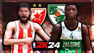 CRVENA ZVEZDA vs ZALGIRIS  EUROLEAGUE ROUND 26 [upl. by Ykvir]