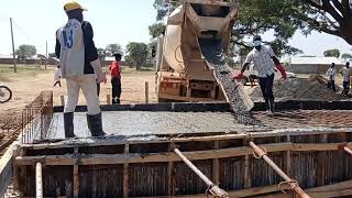 Construction of Single Cell Box Culvert  Concrete Casting with Transit Mixer  Part 2 [upl. by Blank]