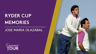 Ryder Cup Memories Jose Maria Olazabal [upl. by Keyek]