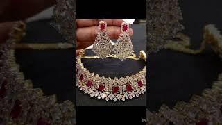 Bridal choker sets latest design shorttrending subscribe [upl. by Eded]