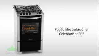 Fogão Electrolux Chef Celebrate 56SPB  Submarinocombr [upl. by Drofdarb]