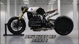 BMW K100 RS Custom Cafe Racer by MotoTechnology part 1 [upl. by Asamot]