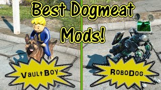 Top 3 Dogmeat Mods in Fallout 4 Xbox OnePC [upl. by Riccardo]