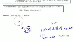 Algorithms Big O Notation Example 1 [upl. by Ynattyrb]