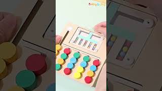 5 Column Color Matching Game for Kids Fun amp Educational Color Learning Activity kidslearning kids [upl. by Derrek690]