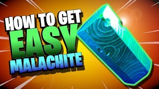 How to get MALACHITE in Fortnite Save the World without Trading [upl. by Aible26]