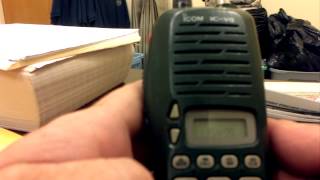 Programming an icom icv8 2m radio [upl. by Tiffanie]