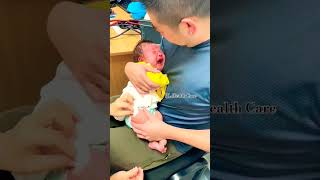 Cutebaby 💕 Baby injection push vedio 😨 baby foryou injection shorts cute [upl. by Fretwell]