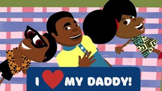 I Love My Daddy  Bino and Fino Kids Songs  Dance [upl. by Arratal]