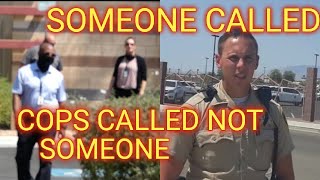 VEGAS COWARDLY COPS CALLING THE POLICE 4 A CAMERA wDesert Dog Comm Watch 1st Amendment Audit [upl. by Sabine831]