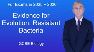 GCSE Biology Revision quotEvidence for Evolution Resistant Bacteriaquot [upl. by Castro]