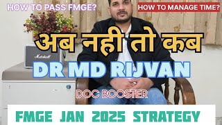 FMGE Jan 2025 strategylast month strategyDr Md Rijvan fmgeaspirant neet mbbs [upl. by Rodney]