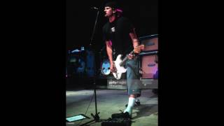 Tom Delonge Singing Marks Part Blink 182  quotDont Leave Mequot [upl. by Nosiram202]